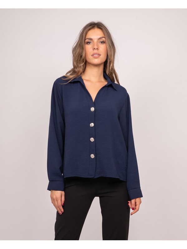 Chemise fluide boutons...