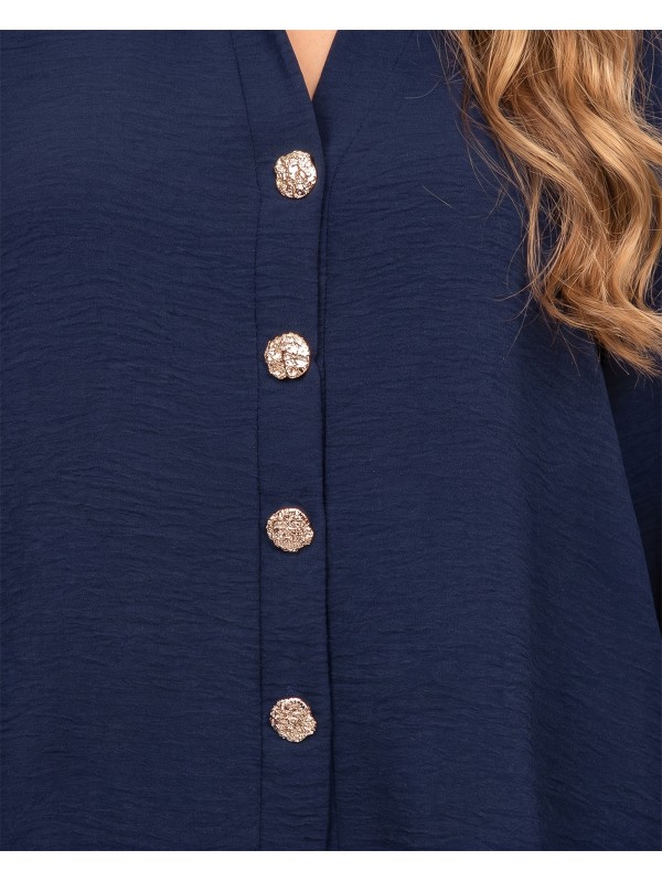 Chemise fluide boutons...