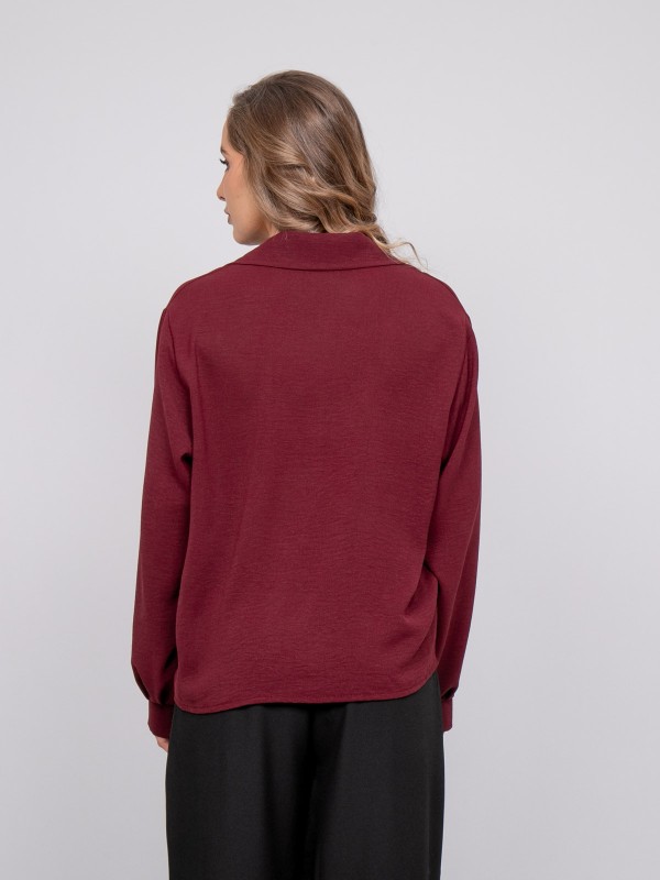 Chemise fluide boutons...