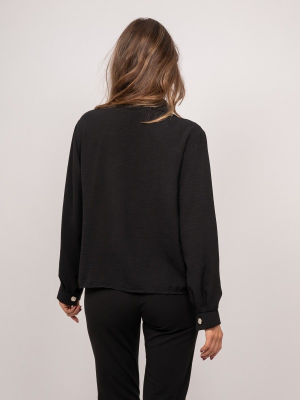 Chemise fluide boutons...