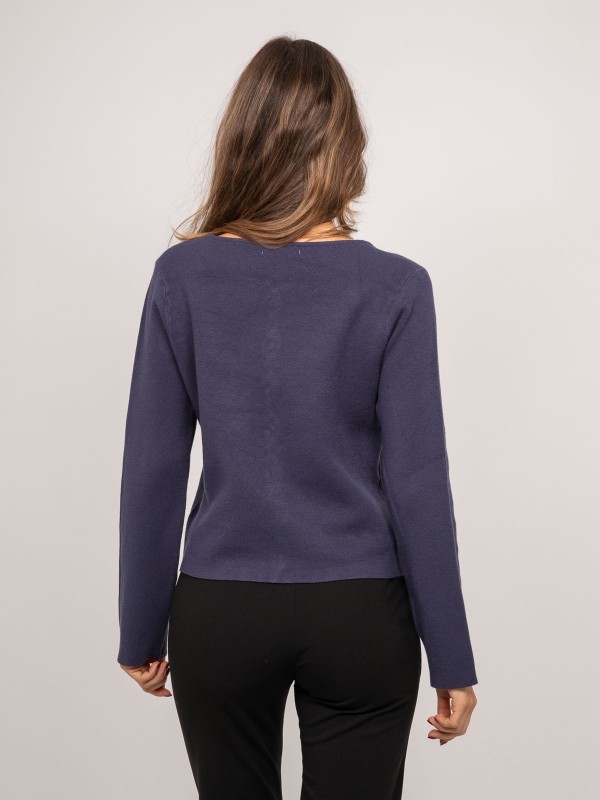 Gilet maille boutonné...