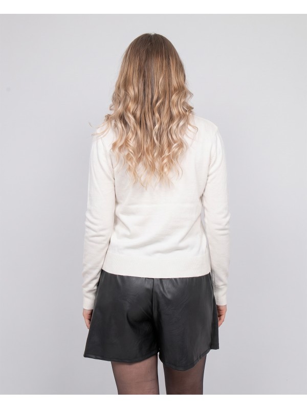 Gilet maille fine boutons...